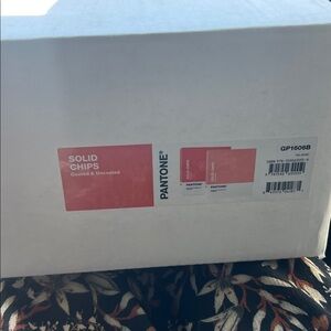 Solid Pantone Chips - full unopened set Coated and Uncoated